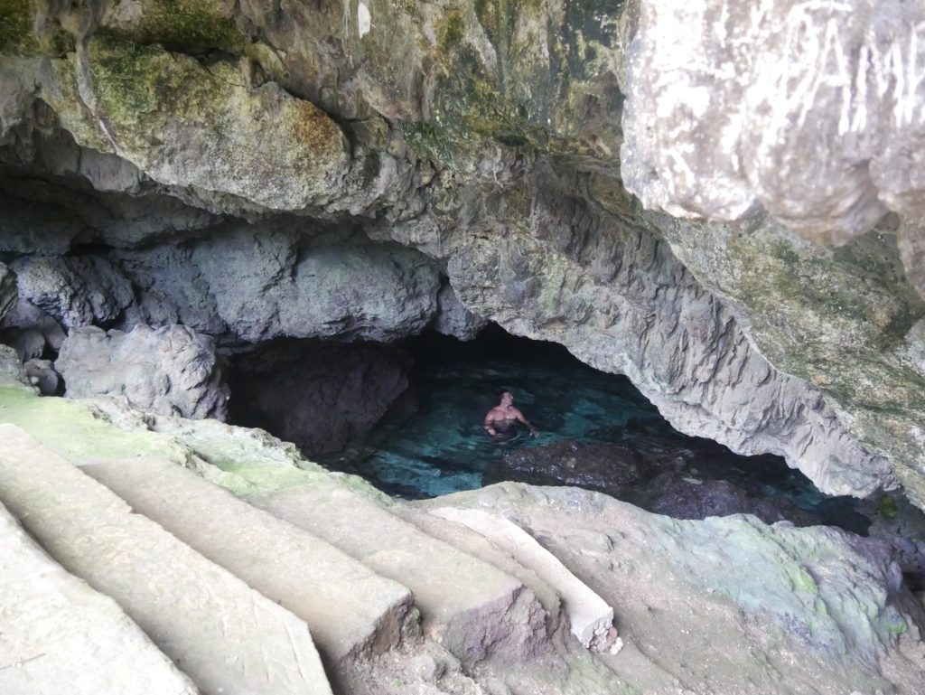 De grot Combento cave pool op Bohol in de Filipijnen