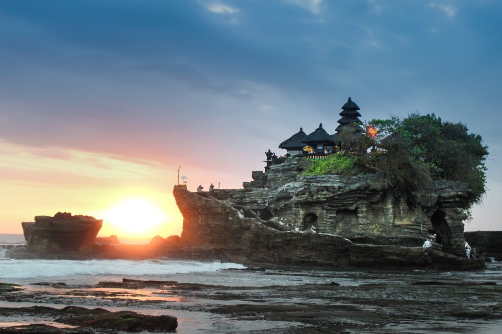 Mooiste plekken Bali met de Tanah Lot Tempel